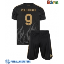 Fotballdrakt Barn Juventus Randal Kolo Muani #9 Tredjedraktsett 2026-27 Kortermet (+ Korte bukser)